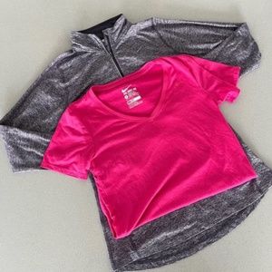 NIKE| TWO DRY FIT TOPS